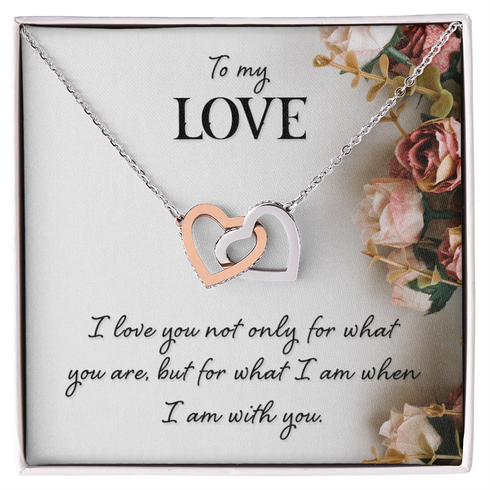 Interlocking Hearts Necklace